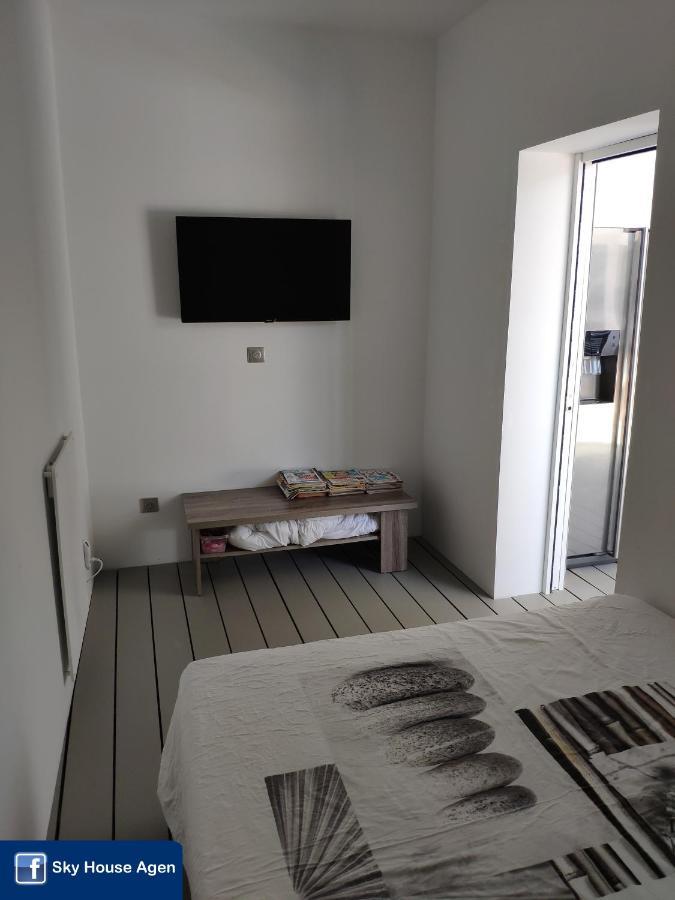 Piscine Chauffee Et Spa Jacuzzi Privatif Terrasse Sans Vis A Vis ,,,Sky House Agen,,, מראה חיצוני תמונה